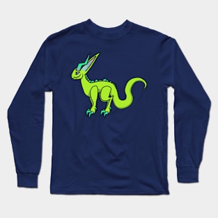 Smiley Dragon :: Dragons and Dinosaurs Long Sleeve T-Shirt